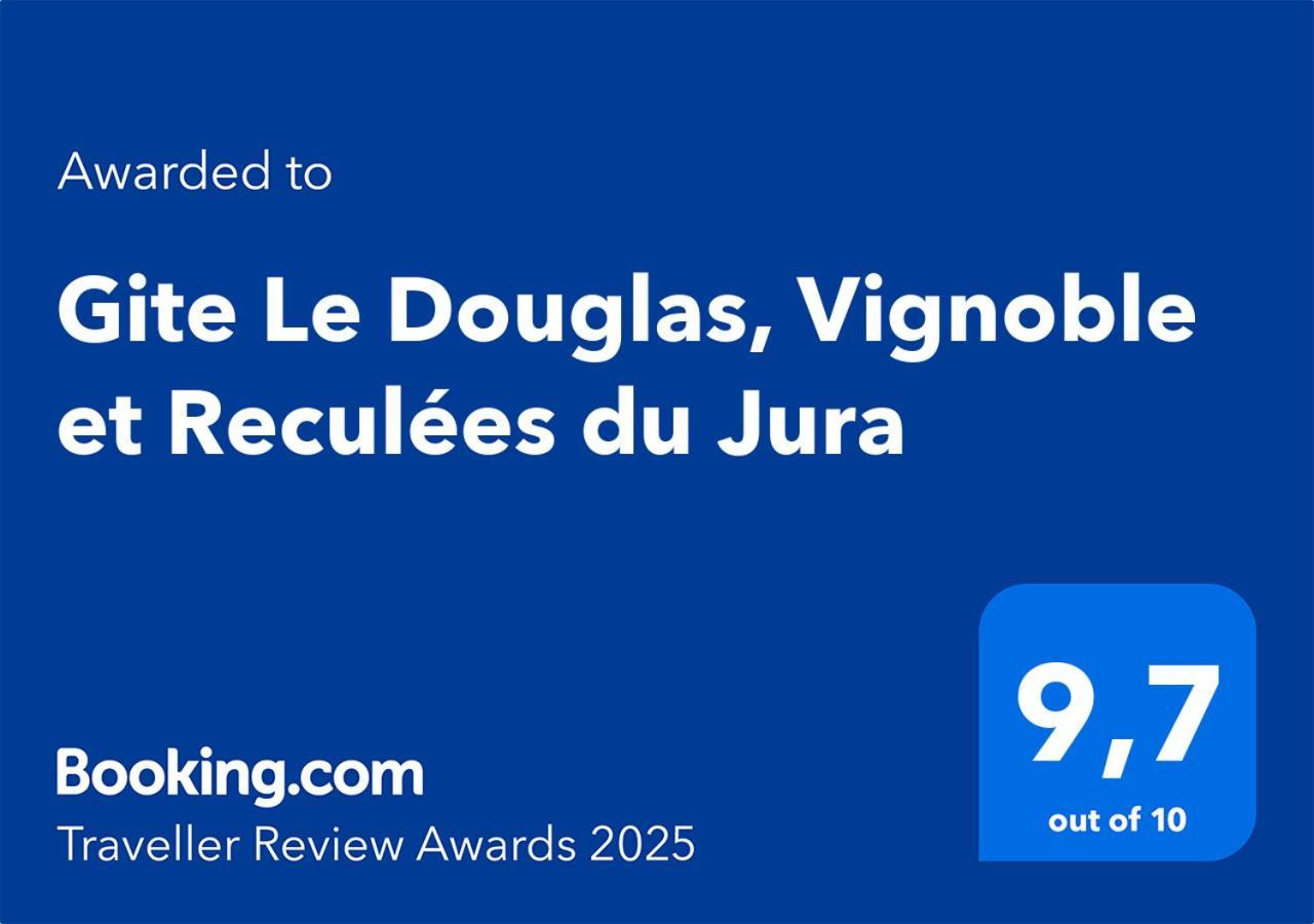 Gite Le Douglas, Vignoble Et Reculees Du Jura - Avec Sauna Lavigny Ngoại thất bức ảnh